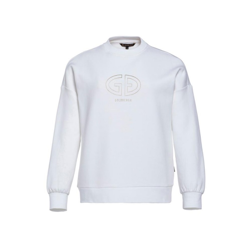 Goldbergh HAVEN Ski Pullover Weiß | SRWJLH736