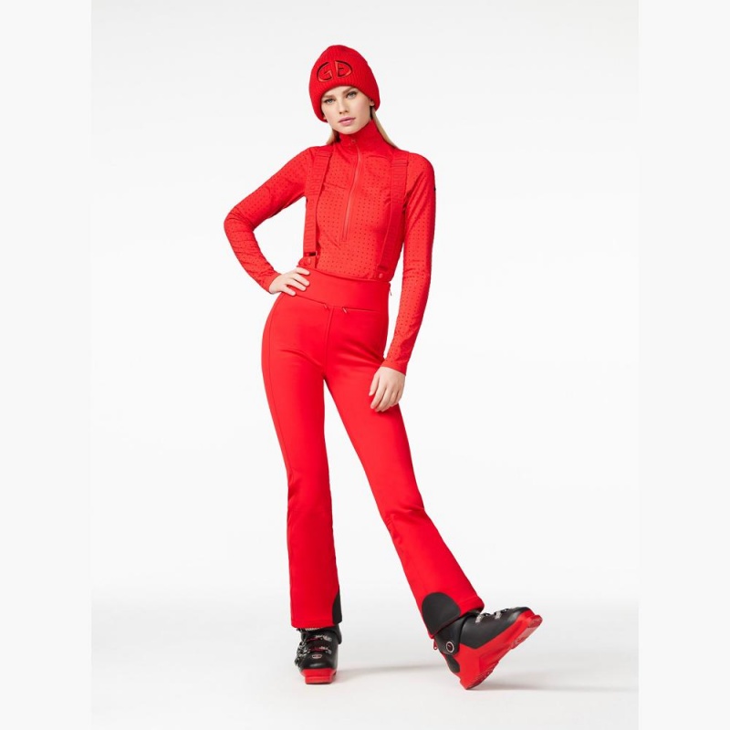 Goldbergh HIGH END Skihose Rot | BDRUQJ739