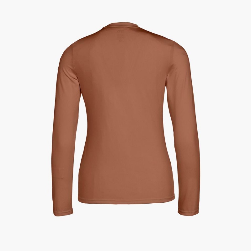Goldbergh HOMEBASE long sleeve T-Shirts Beige | HGYRMV920