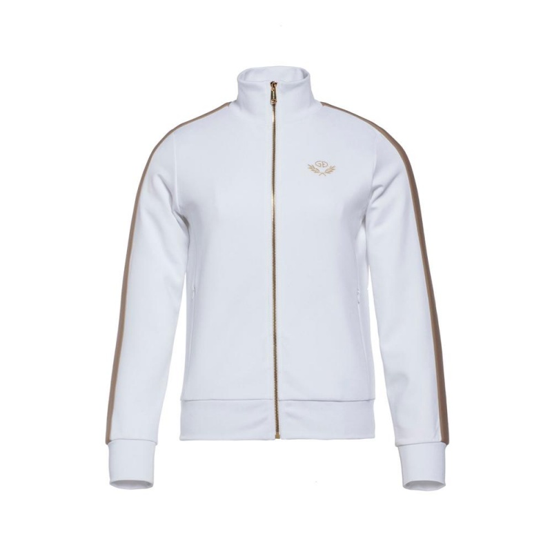 Goldbergh IONE track Jacke Weiß | JTUEAY576