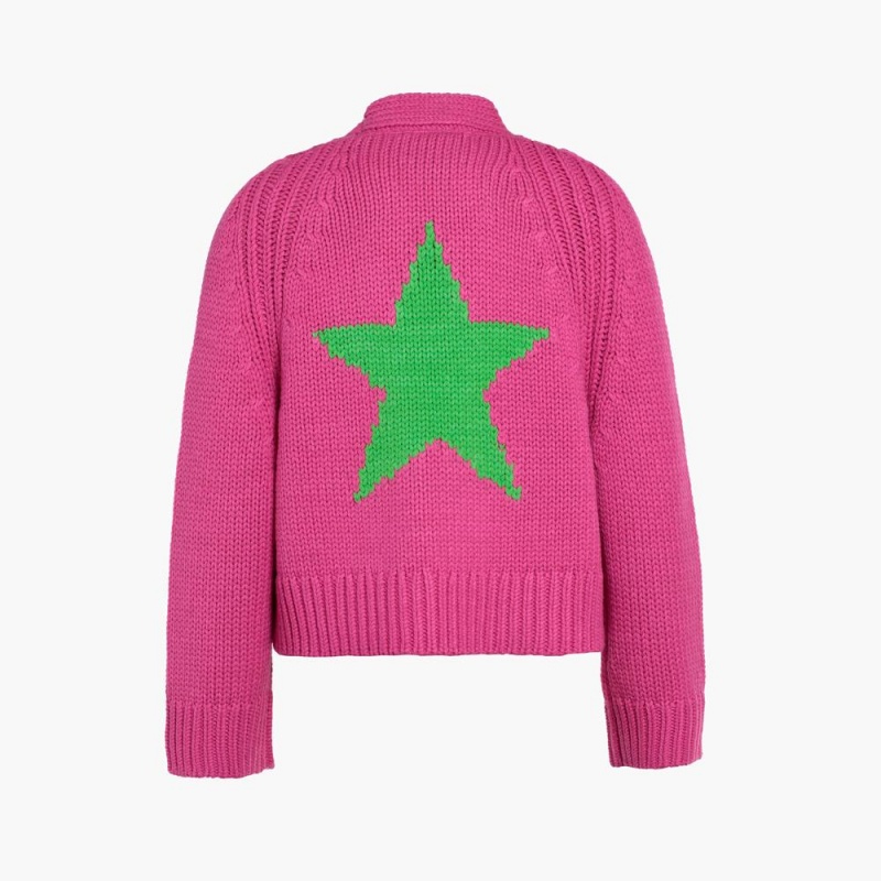 Goldbergh JOLIE knit cardigan Ski Pullover Rosa | IMWGTD751