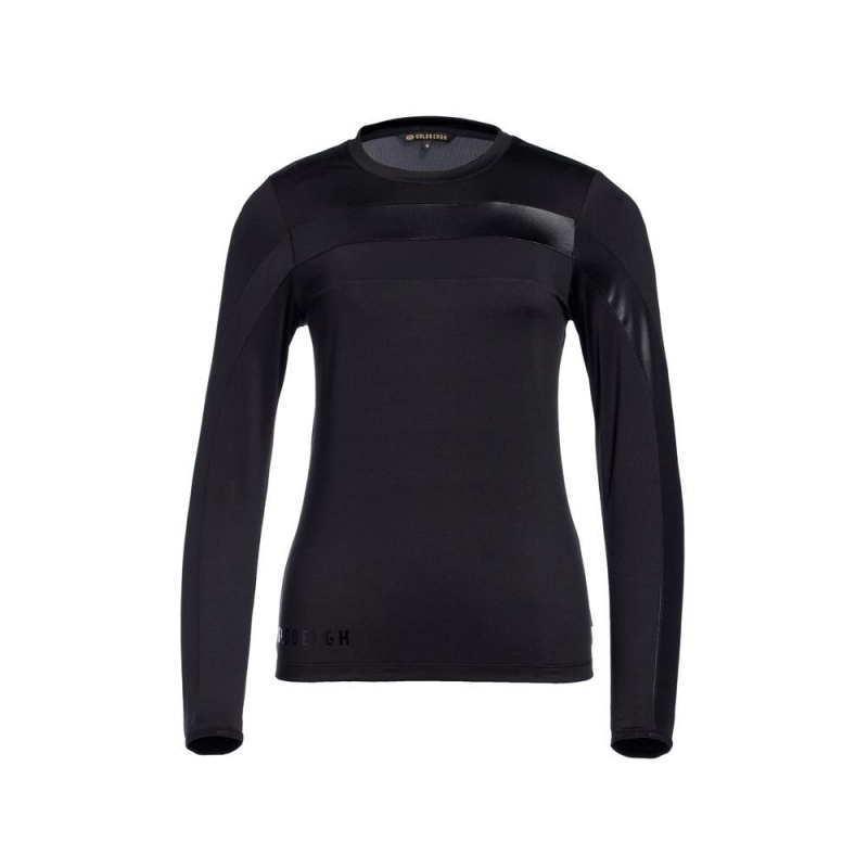 Goldbergh Jazz Longsleeve T-Shirts Schwarz | EPYFSJ417