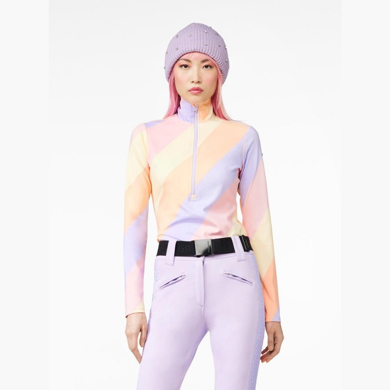 Goldbergh LOLLYPOP Ski Pully Stripes | RZJDOG159