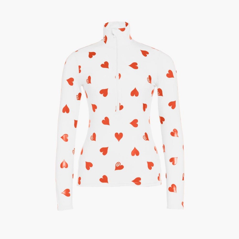 Goldbergh LOVEY Ski Pully Weiß | NOIDBH819