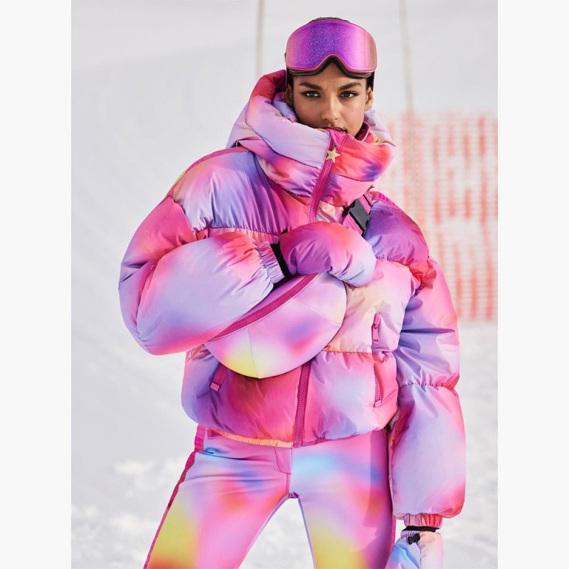 Goldbergh LUMINA Skijacke Rosa Lila | YPNQWL582
