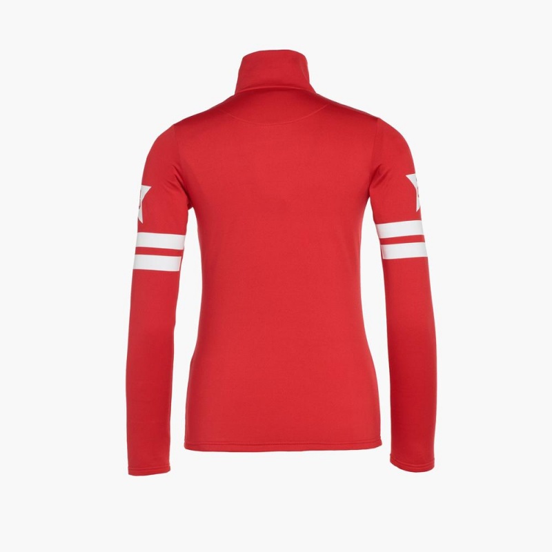 Goldbergh MAPLE LEAF Ski Pully Rot | TWLPSZ870