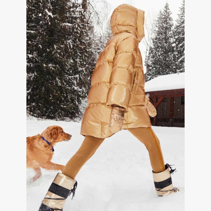 Goldbergh METALLIC Jacke Gold | WVMDCK408