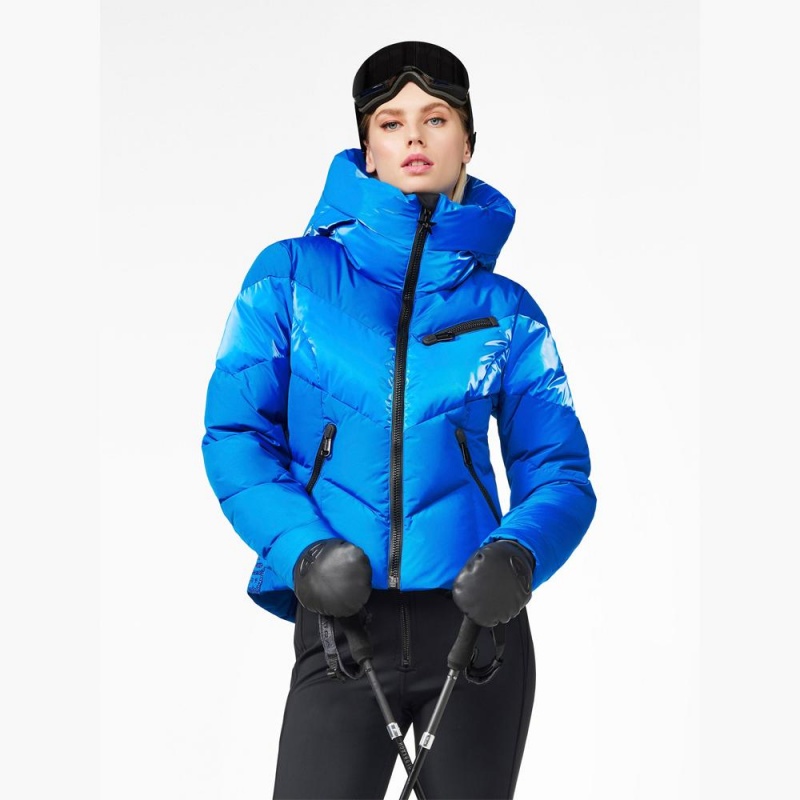 Goldbergh MORAINE Skijacke Blau | UQCTML693