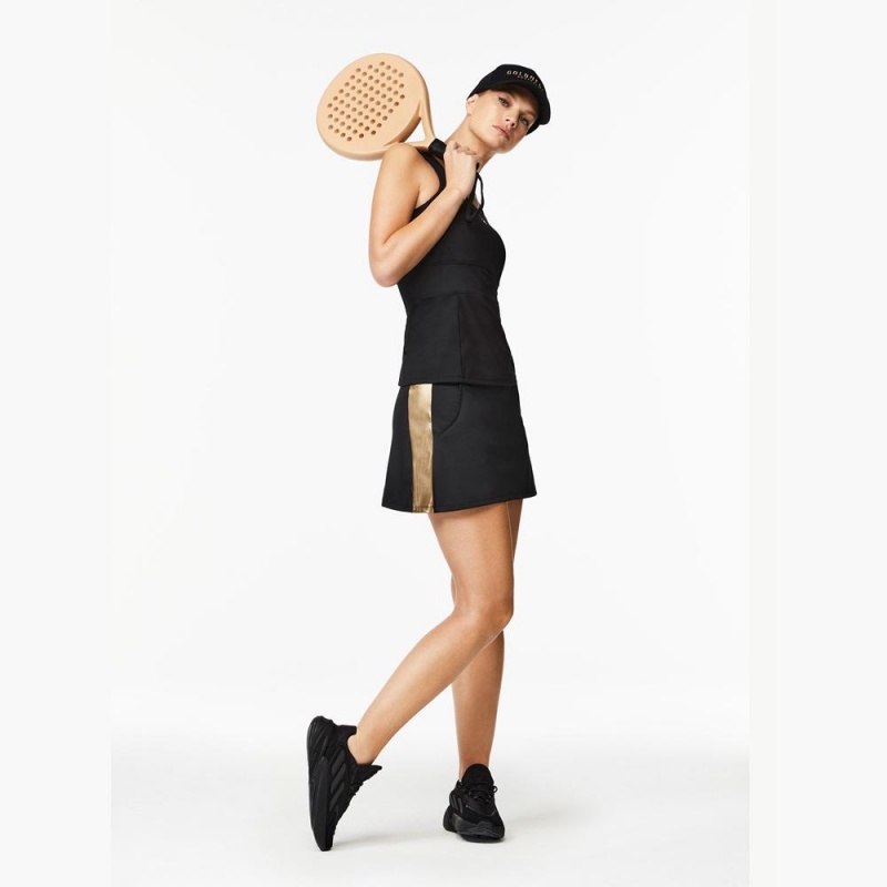Goldbergh Manhattan Tanktop Gold | ZQFMTG537
