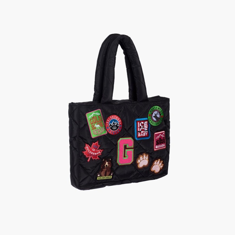 Goldbergh NORTH WEST Shopper Schwarz | APBDTF231