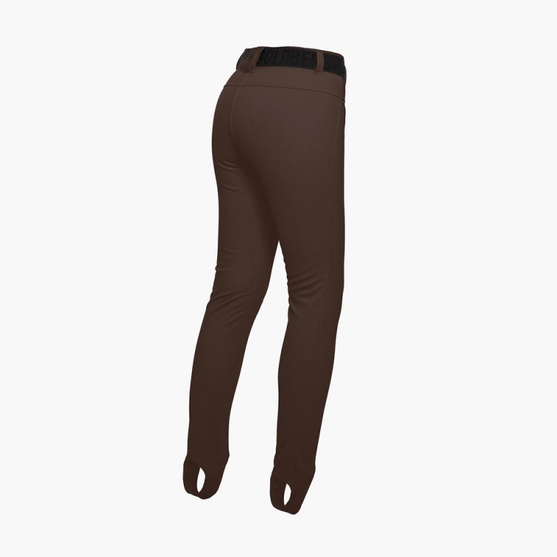 Goldbergh PARIS Skihose Dunkelbraun | POYKMJ325