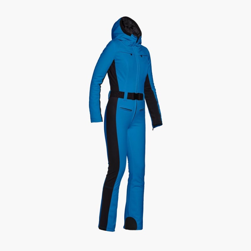 Goldbergh PARRY long Skianzug Blau | KVQPOU945