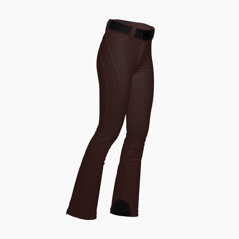 Goldbergh PIPPA Skihose Dunkelbraun | OJBTNR640