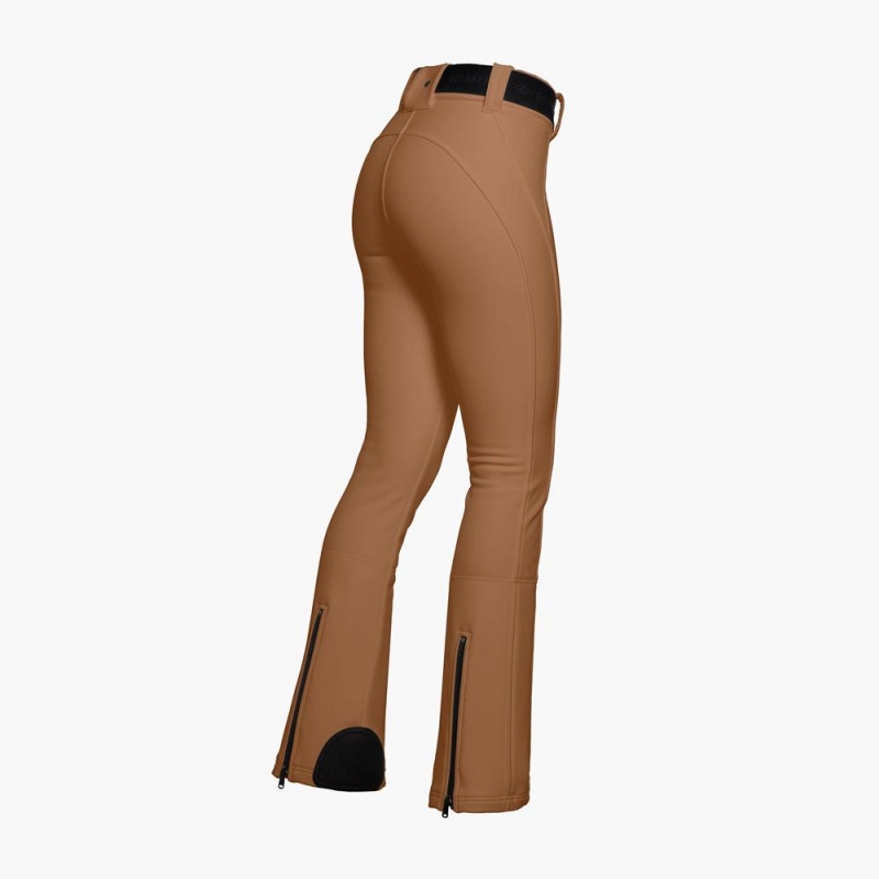 Goldbergh PIPPA long Skihose Braun | MHYDSG698