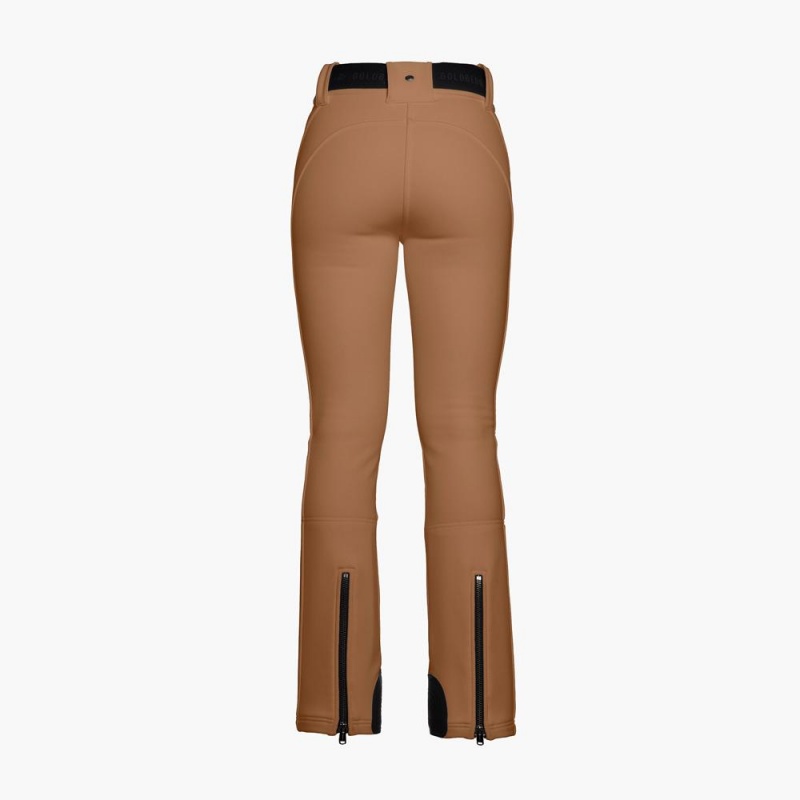Goldbergh PIPPA long Skihose Braun | MHYDSG698