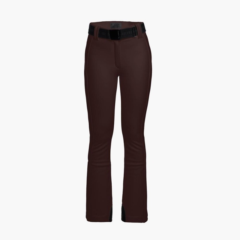 Goldbergh PIPPA long Skihose Dunkelbraun | GPNKJR561