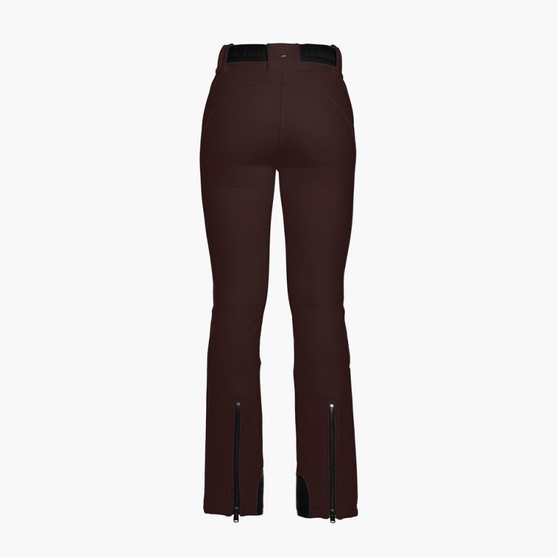 Goldbergh PIPPA long Skihose Dunkelbraun | GPNKJR561