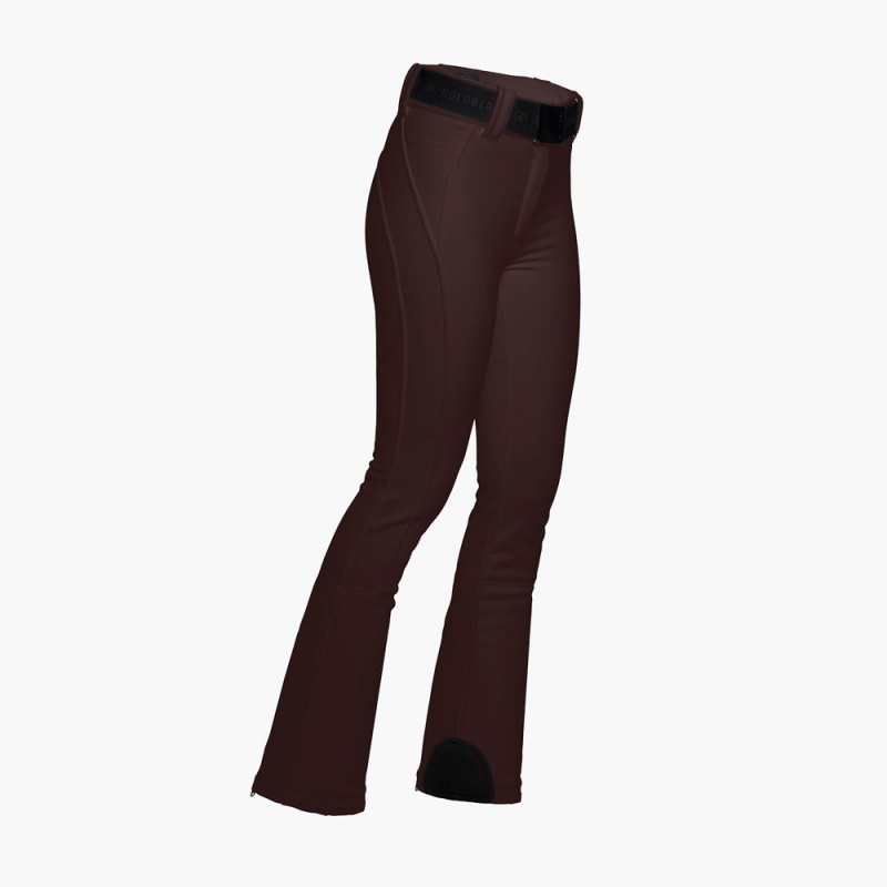 Goldbergh PIPPA long Skihose Dunkelbraun | GPNKJR561