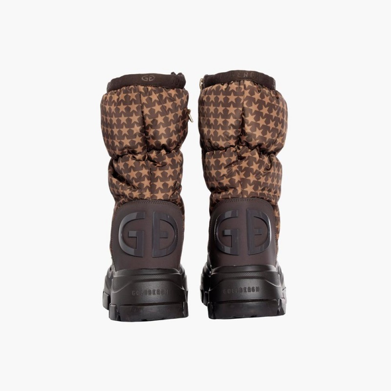Goldbergh POWER Schneestiefel Dunkelbraun | IMEYLK139
