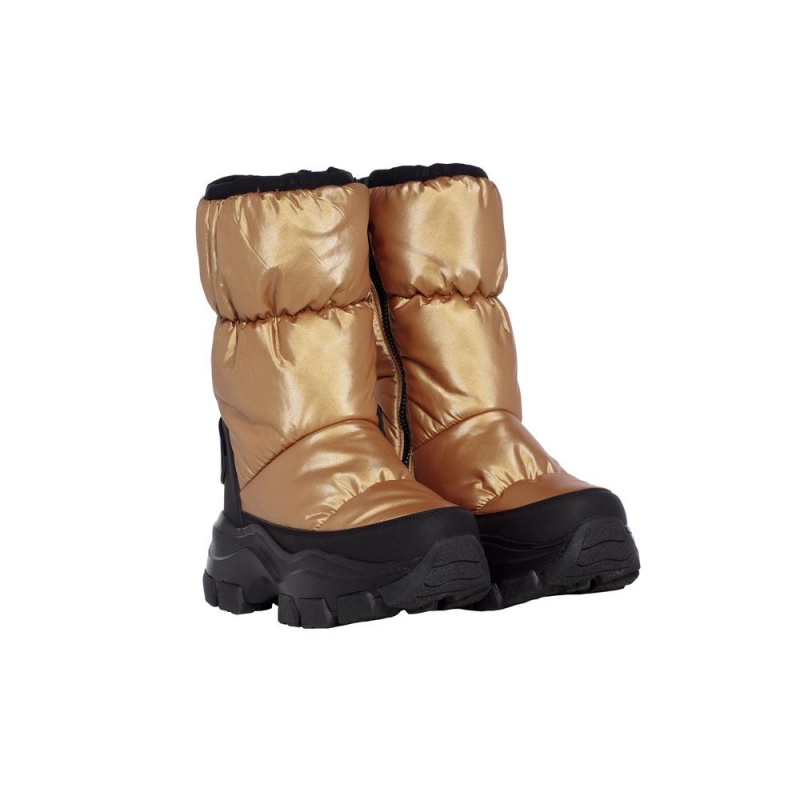 Goldbergh POWER Schneestiefel Gold | WXNFVJ170