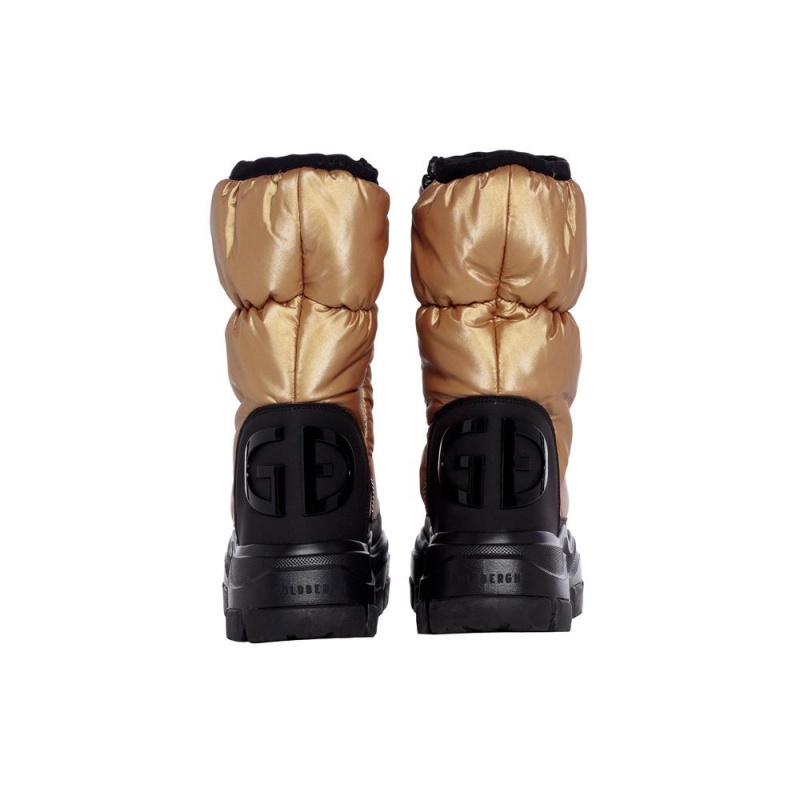 Goldbergh POWER Schneestiefel Gold | WXNFVJ170