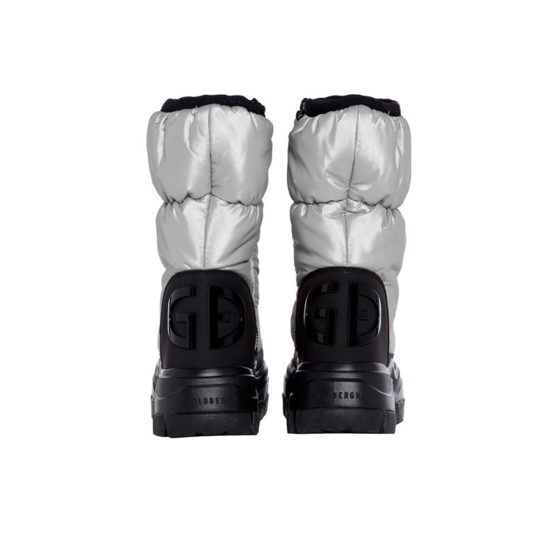 Goldbergh POWER Schneestiefel Silber | BYCKIQ361