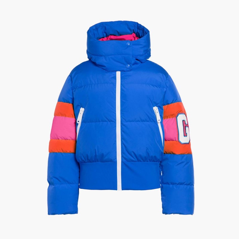 Goldbergh PUCK Skijacke Blau | YBQEPO346