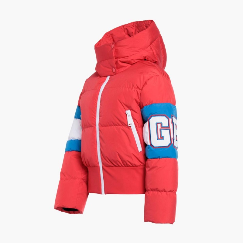 Goldbergh PUCK Skijacke Rot | KAEPOQ475