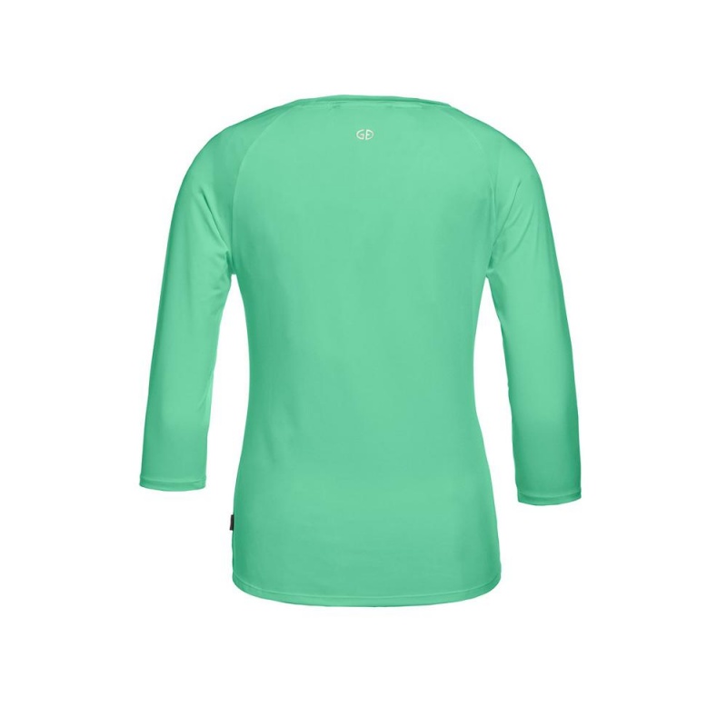 Goldbergh RAVEN 3/4 sleeve T-Shirts Grün | UTLOYZ908