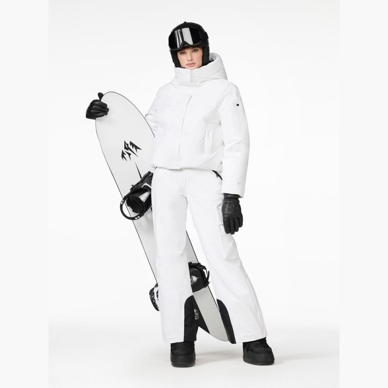 Goldbergh RILEY Skijacke Weiß | OJGUAE503