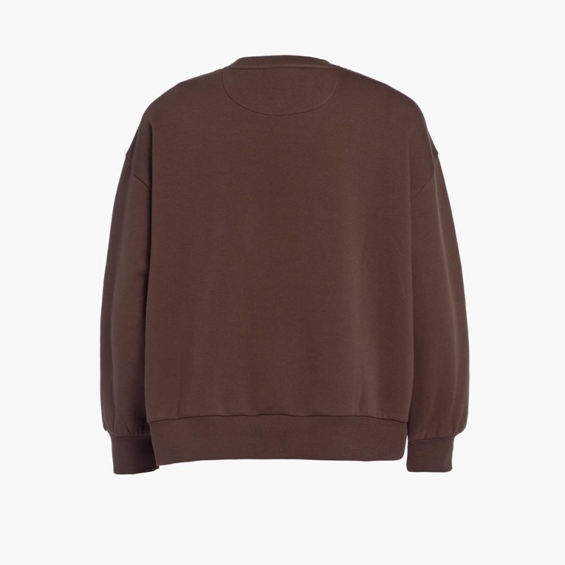 Goldbergh RINK crew neck Ski Pullover Braun | LFTIRP512