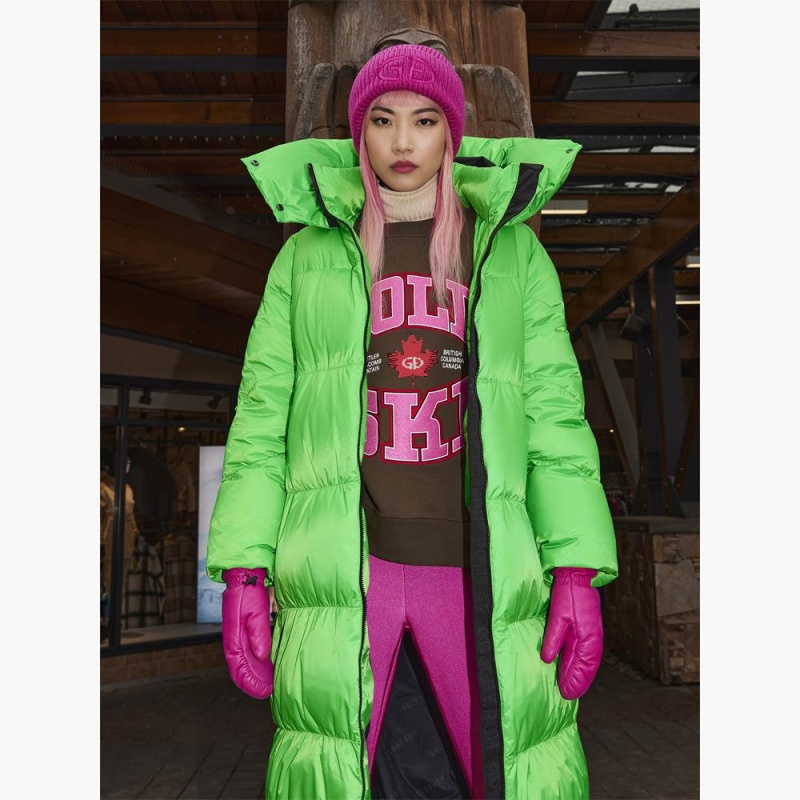Goldbergh RINK crew neck Ski Pullover Braun | LFTIRP512