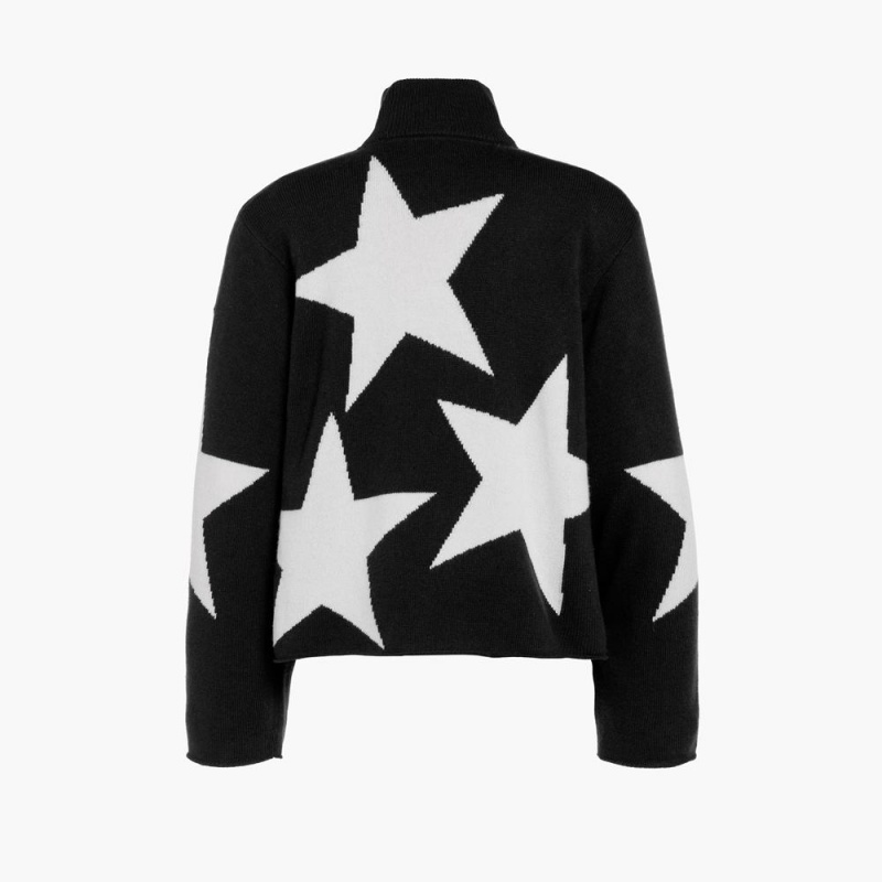 Goldbergh RISING STAR long sleeve knit Ski Pullover Schwarz | EHXCKL406