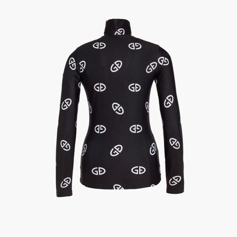 Goldbergh ROBSON Ski Pully Schwarz | AKJXWT791