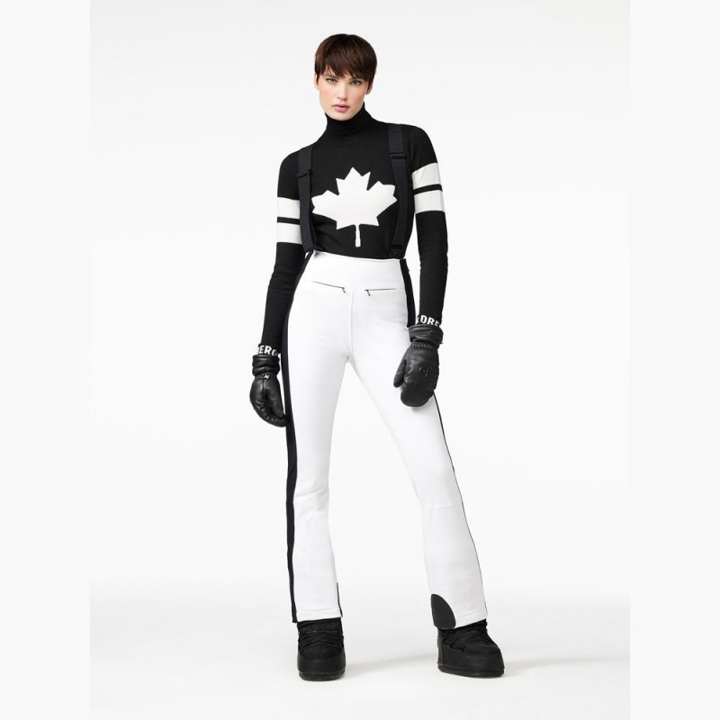 Goldbergh ROCKET long sleeve knit Ski Pullover Schwarz | RGASNT138