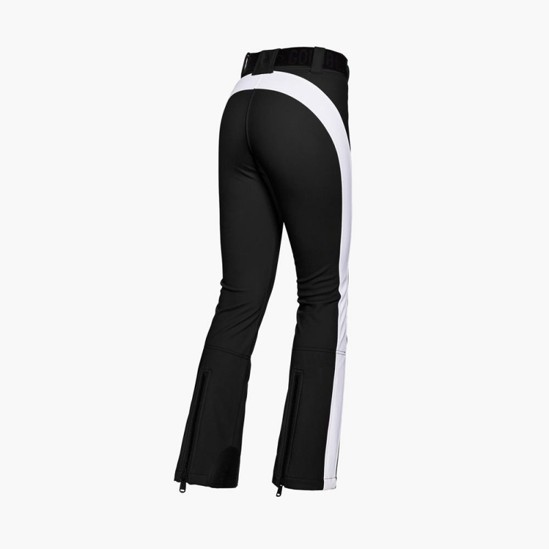 Goldbergh RUNNER Skihose Schwarz Weiß | XOSKUE631