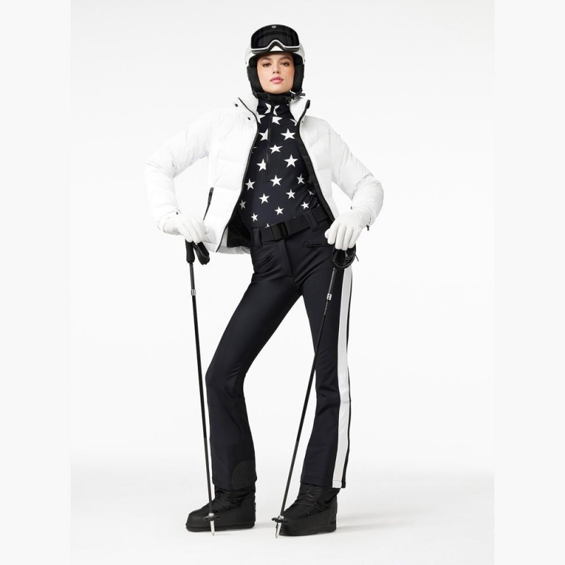 Goldbergh RUNNER Skihose Schwarz Weiß | XOSKUE631