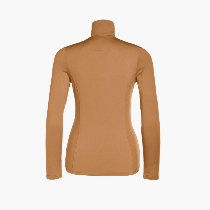 Goldbergh SERENA Ski Pully Beige | BTWQUI329