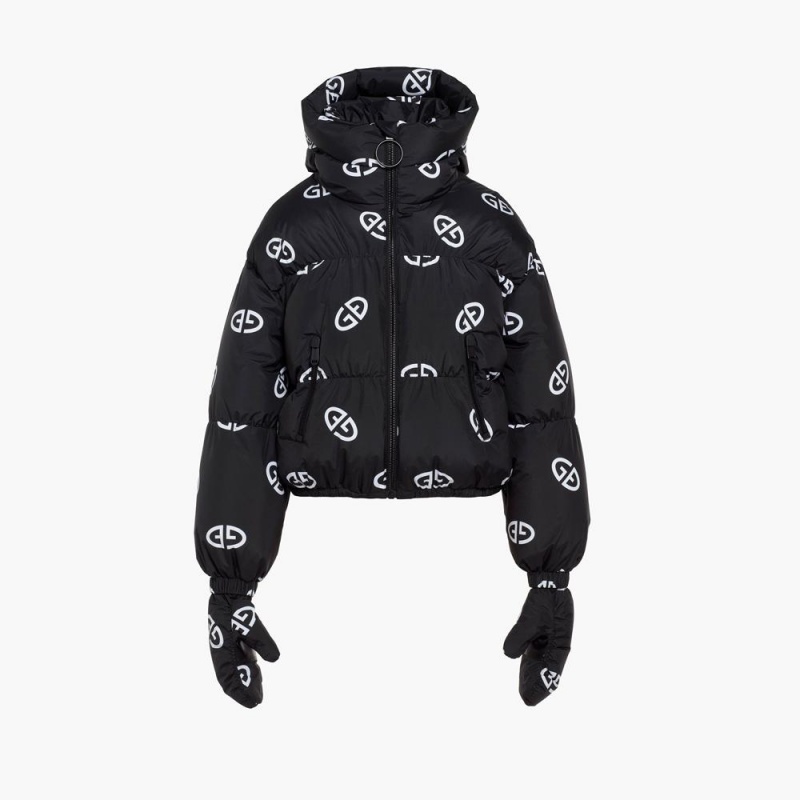Goldbergh SNOWFLAKE Skijacke Schwarz Weiß | VOYHIM213