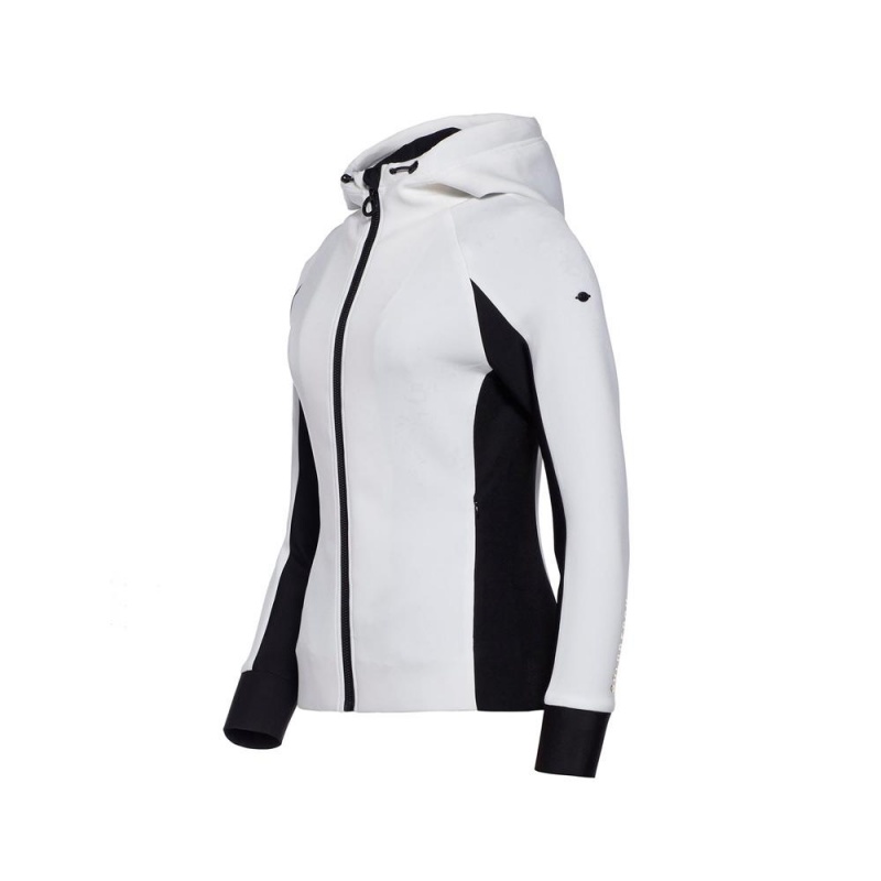 Goldbergh SOFI hooded cardigan Hoodie Weiß | LWVNCY948