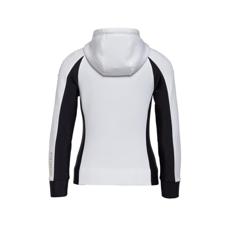 Goldbergh SOFI hooded cardigan Hoodie Weiß | LWVNCY948
