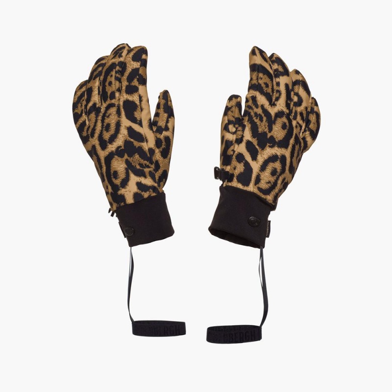 Goldbergh SOFTY Ski Handschuhe Leopard | SINVBX625