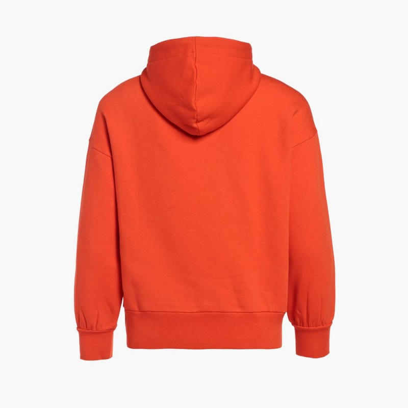 Goldbergh SPARKLING hooded Hoodie Orange | DAIWGC782