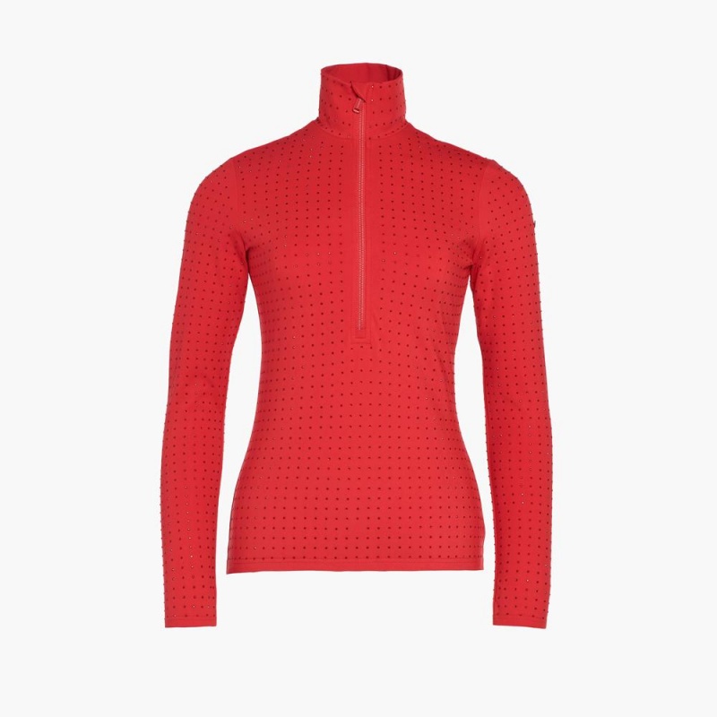 Goldbergh SPARK Ski Pully Rot | HYBSDG231