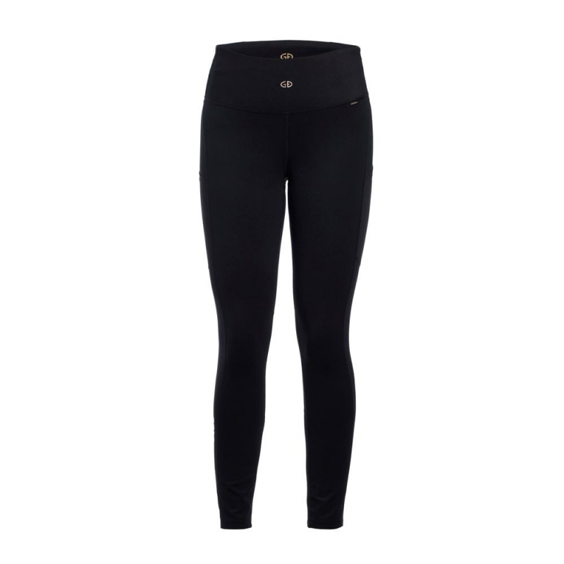 Goldbergh SPRINTER Leggings Schwarz | VTXGDU861