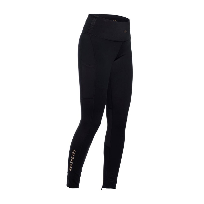 Goldbergh SPRINTER Leggings Schwarz | VTXGDU861