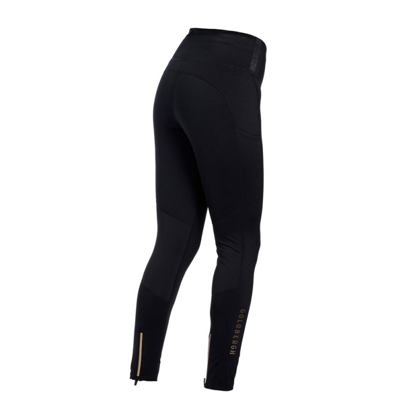 Goldbergh SPRINTER Leggings Schwarz | VTXGDU861