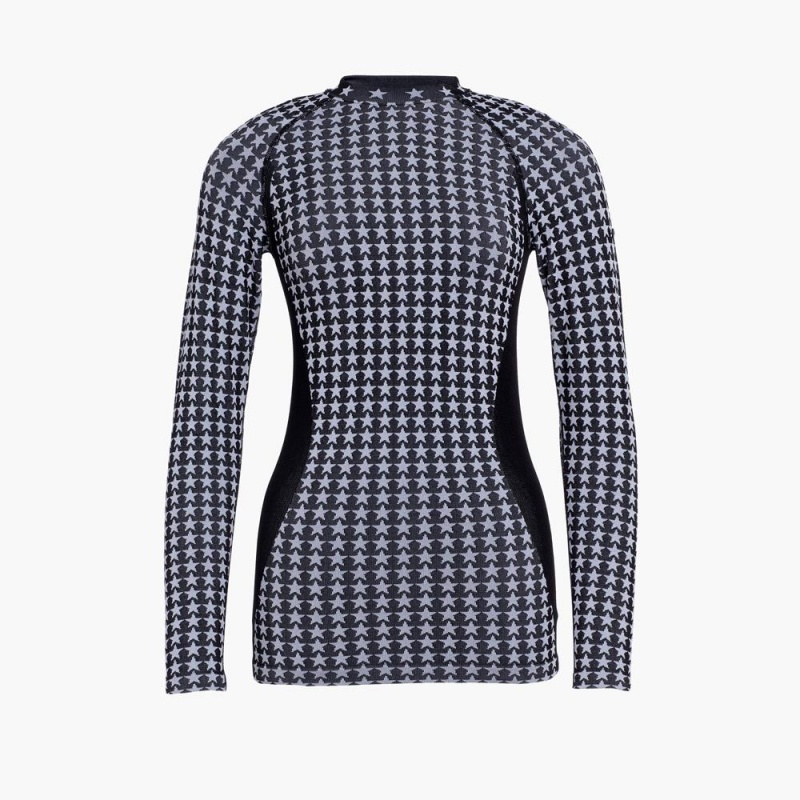 Goldbergh STARLET long sleeve Ski Base Layer Schwarz | KEDSUQ089