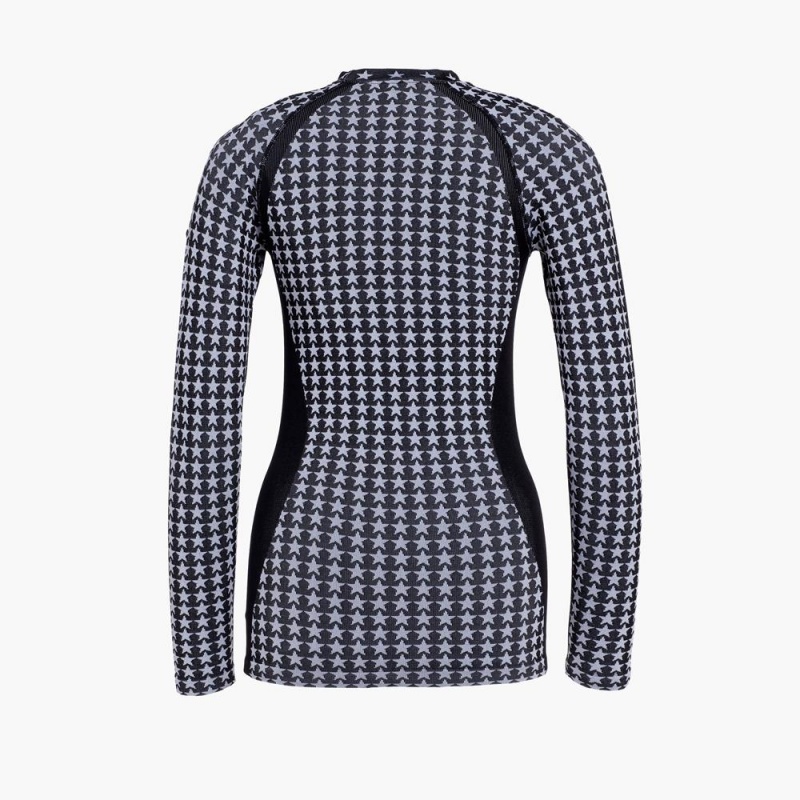 Goldbergh STARLET long sleeve Ski Base Layer Schwarz | KEDSUQ089