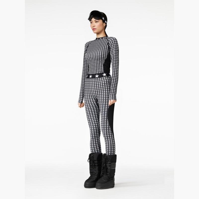 Goldbergh STARLET long sleeve Ski Base Layer Schwarz | KEDSUQ089